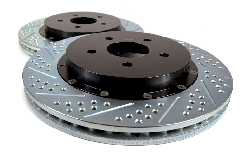 Chevrolet Corvette Brake Rotors (2) - Rear - Baer Brakes - EradiSpeed+ Rear SDZ 2-Piece - `05-`13